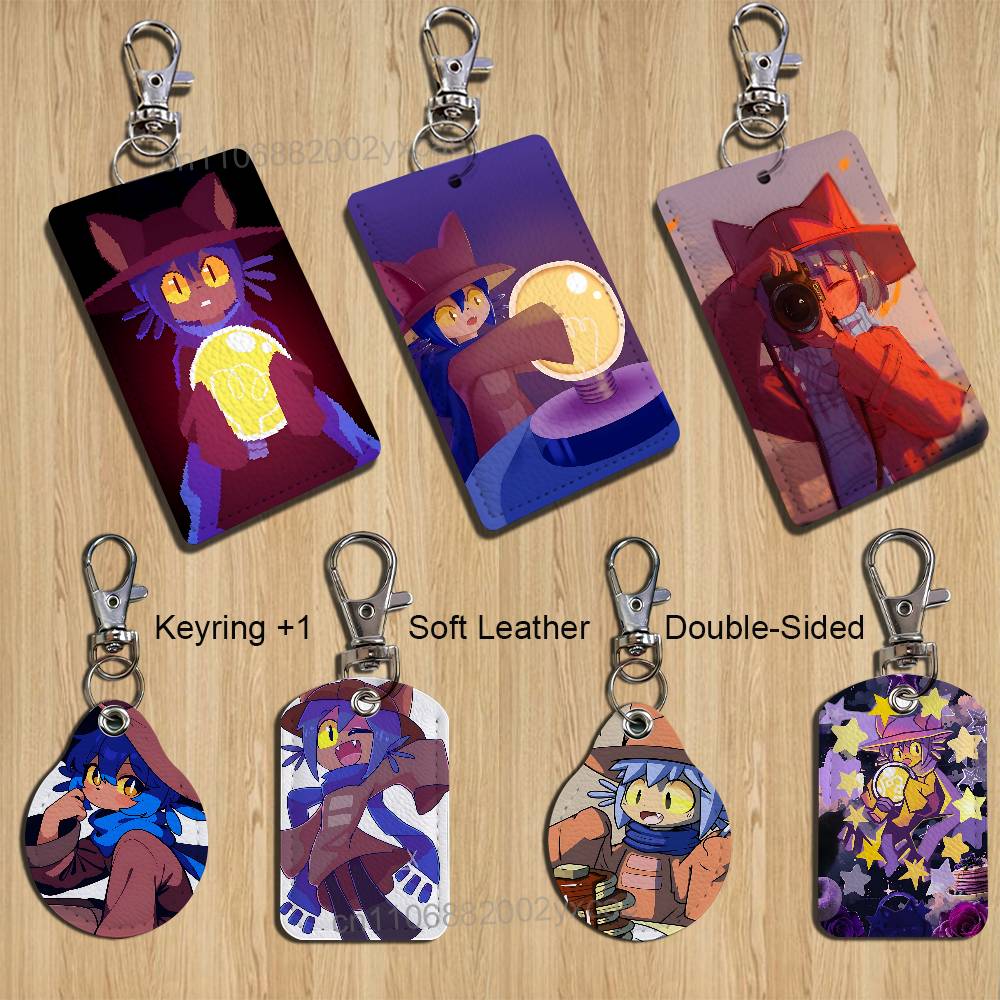 For Leather Work - cute Niko game OneShot Holder For