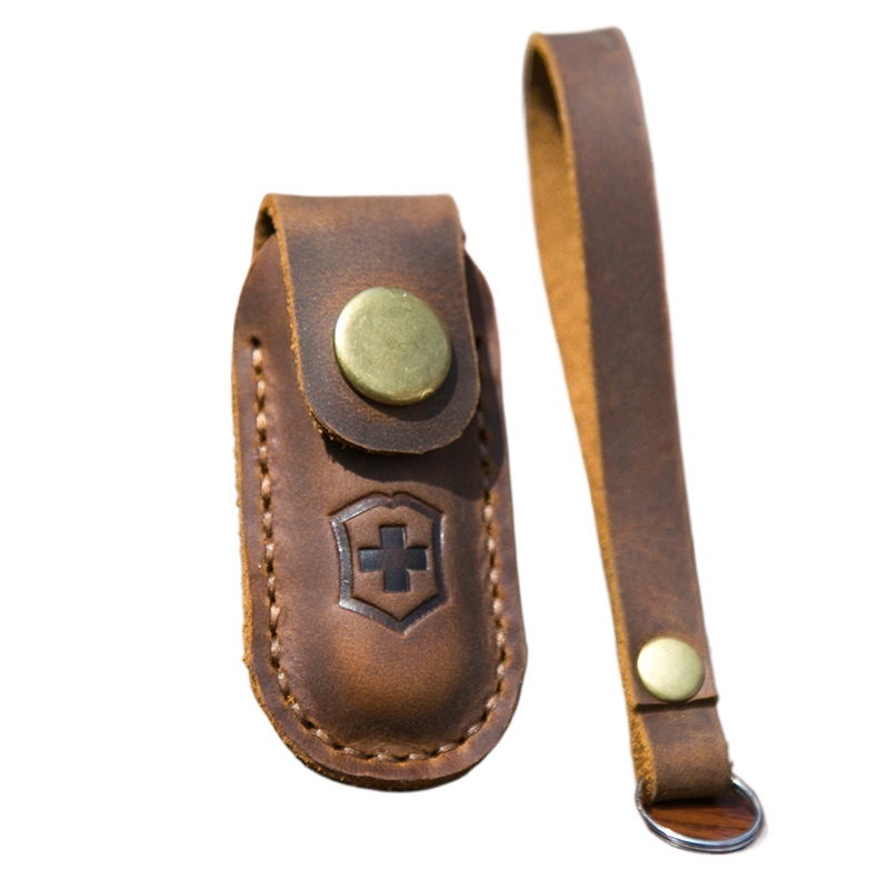 Leatherwork Knives - Swiss Knife, Leather Case Protective Case,