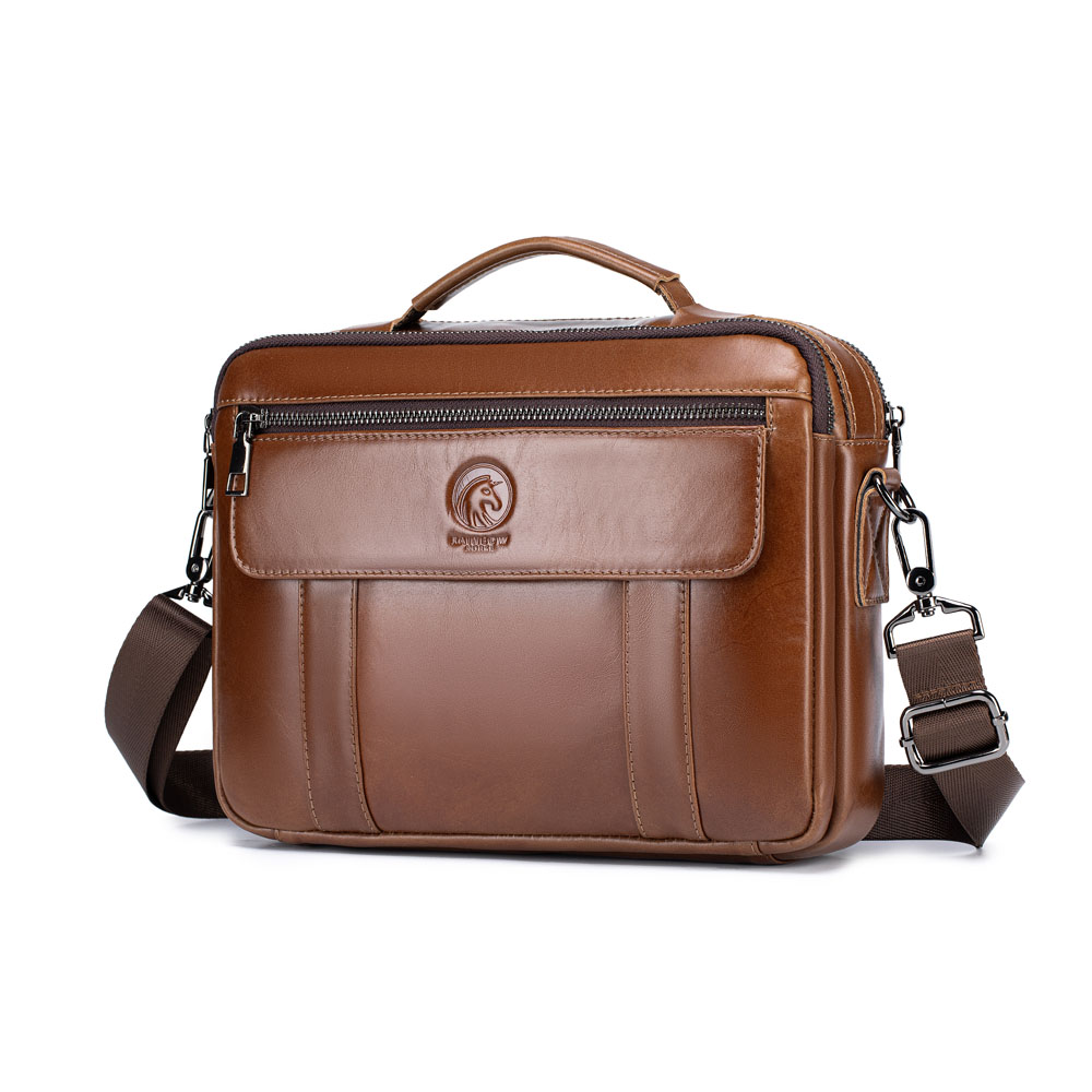 New men's mini crossbody bag,  - Leatherwork Thread recension och pris