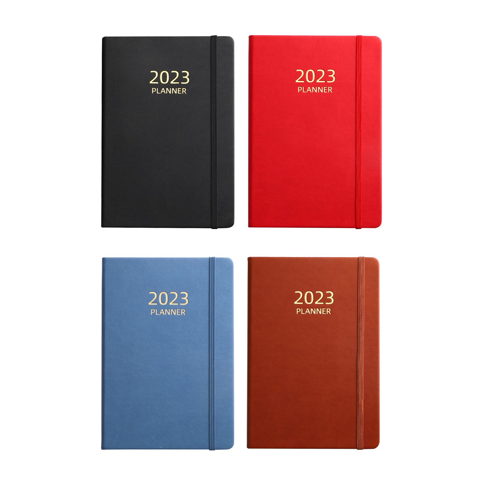 A5 Diary Notebook, 2023 Monthl - Leather Work Diary Covers recension och pris