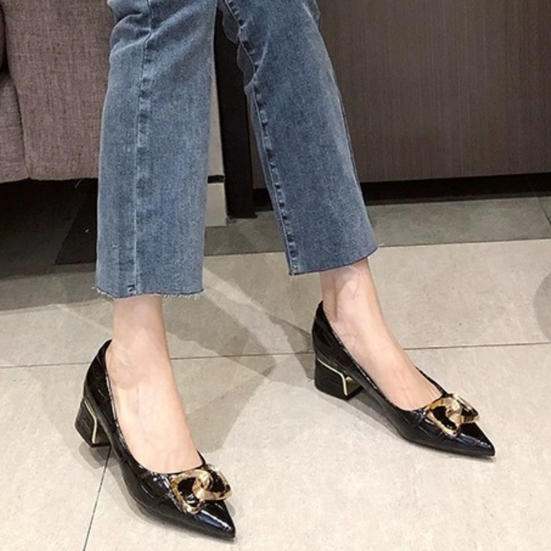 2025 Soft Leather Pointed Toe  - Leatherwork In French recension och pris
