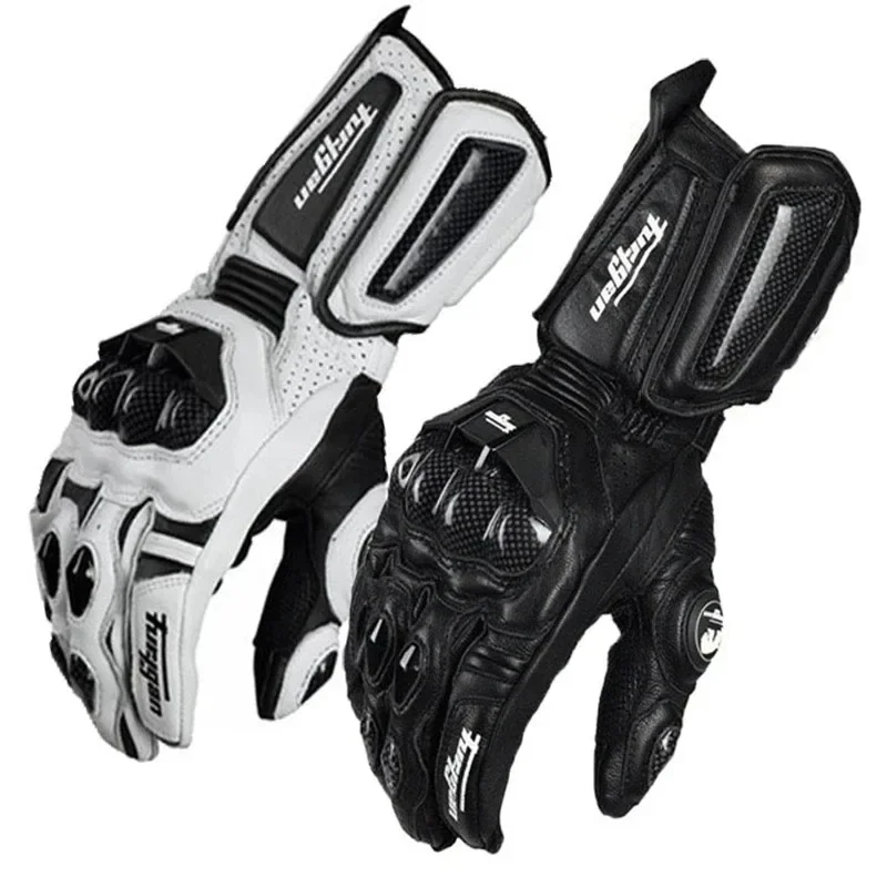 Genuine Leather Men Luva Ridin - Leather Work Winter Gloves recension och pris