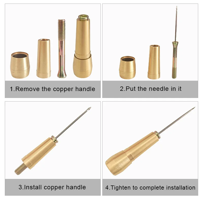 Leather Sewing Kit DIY Leather - Leatherwork Thread recension och pris