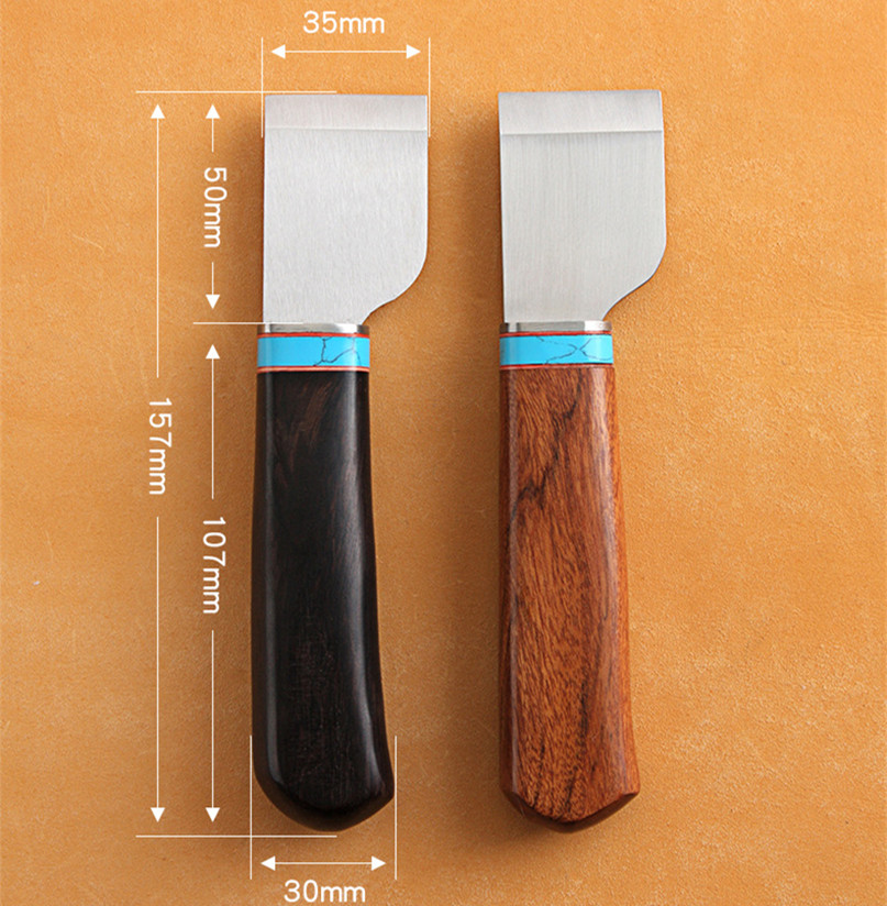 3mm thick and 35mm wide blade  - Leatherwork Knives recension och pris