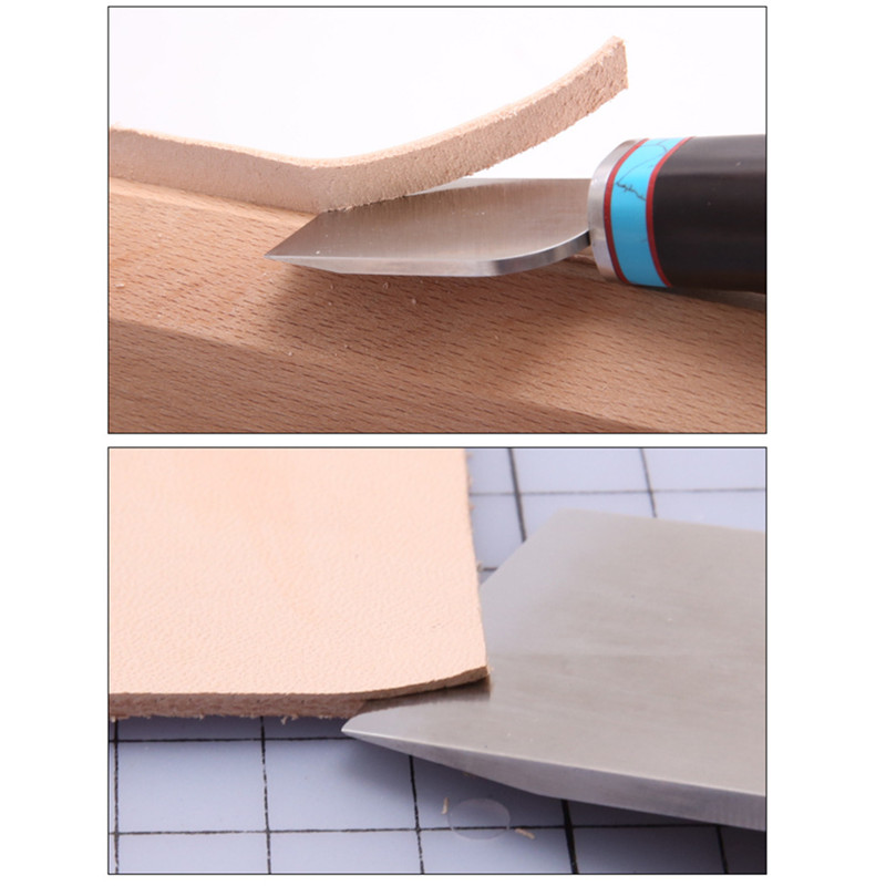 3mm thick and 35mm wide blade  - Leatherwork Knives recension och pris