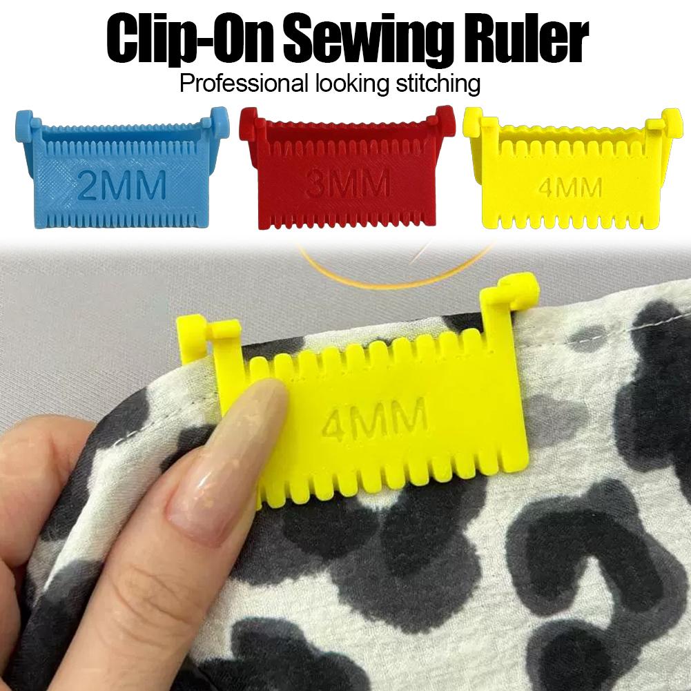 Clip-On Sewing Ruler 2/3/4MM S - Leatherwork Thread recension och pris