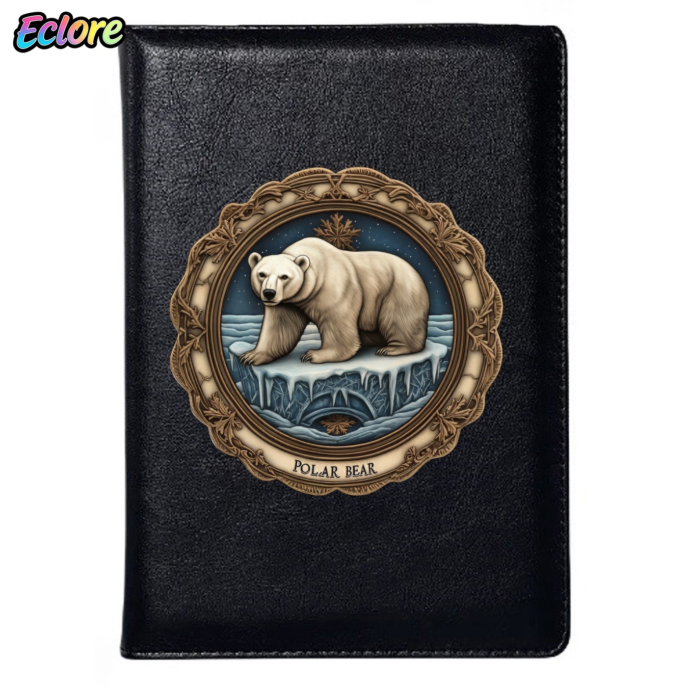 Vintage Embossed Bear A5 Leath - Leather Work Diary Covers recension och pris