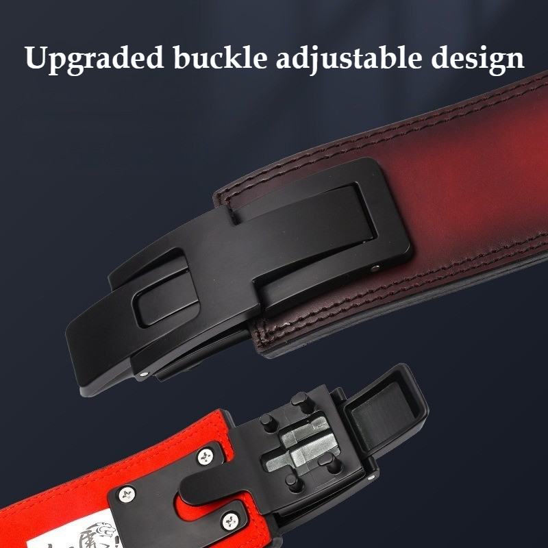 Weightlifting Belt Full Grain  - Leather Workout Belt recension och pris