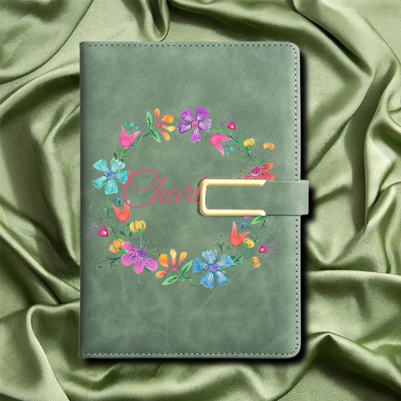 Custom Faux Leather Notebook w - Leather Work Diary Covers recension och pris