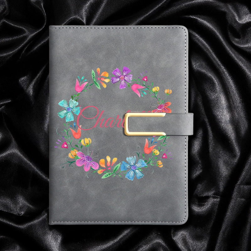 Custom Faux Leather Notebook w - Leather Work Diary Covers recension och pris