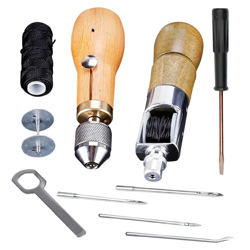 DIY Leather Sewing Awl Kit Wax - Leatherwork Thread recension och pris
