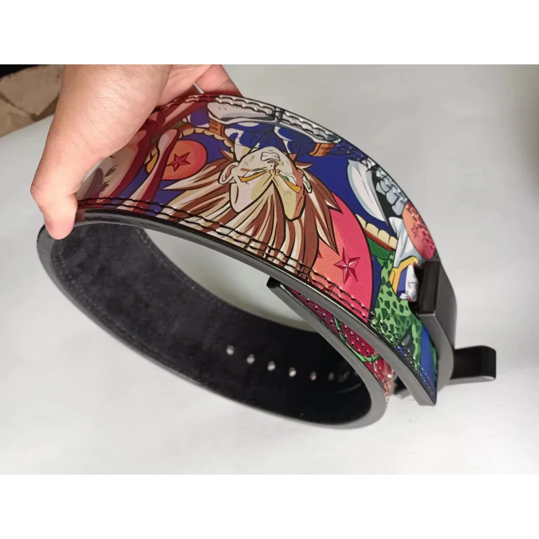 Anime Weight Lifting Belt Real - Leather Workout Belt recension och pris