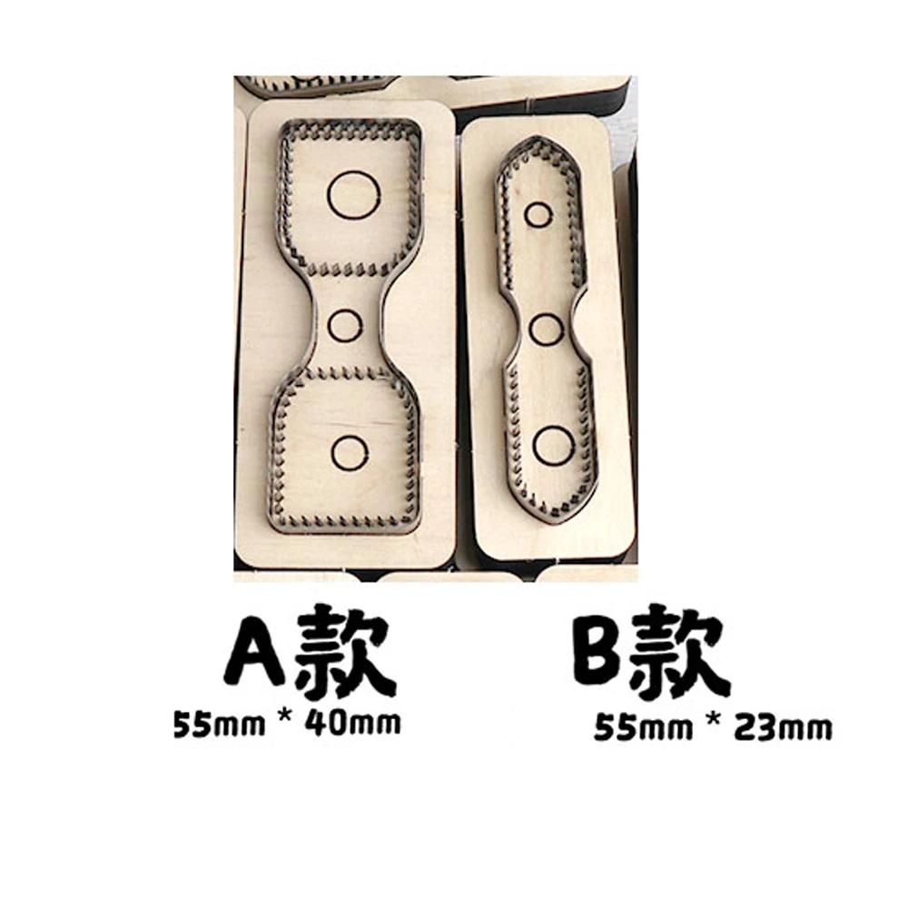 55mm Leather Craft Shoulder Be - Leatherwork Knives recension och pris