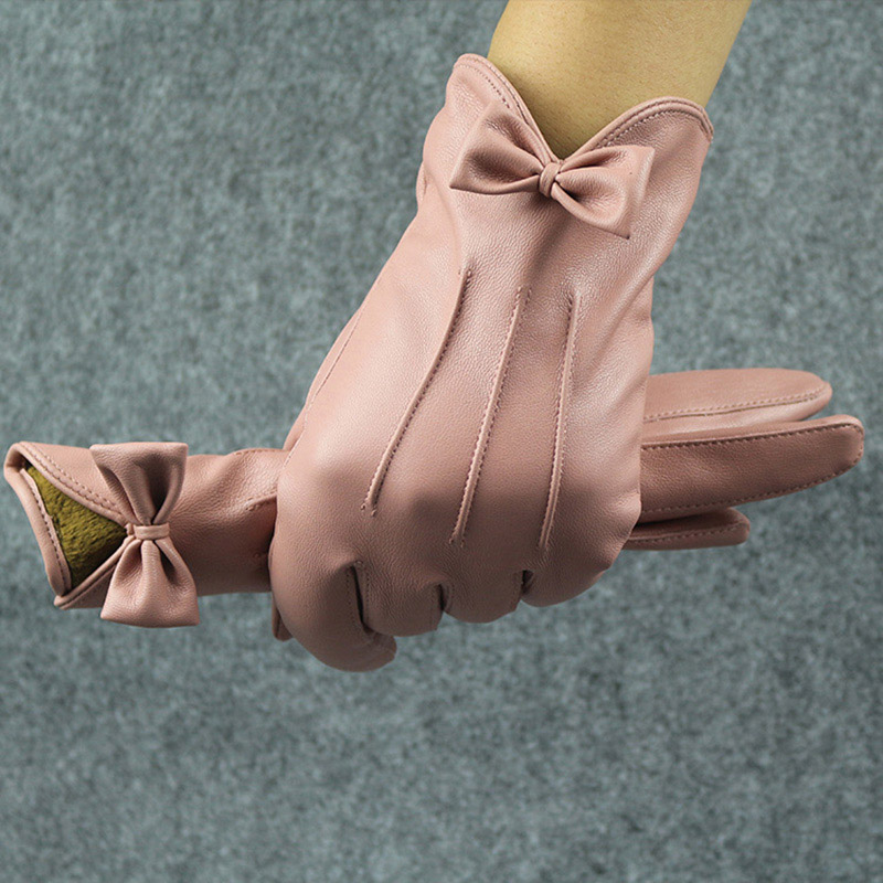 High Quality Leather Female Fa - Leather Work Winter Gloves recension och pris