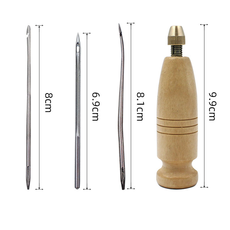 1Set DIY Leather Sewing Awl Ne - Leatherwork Thread recension och pris