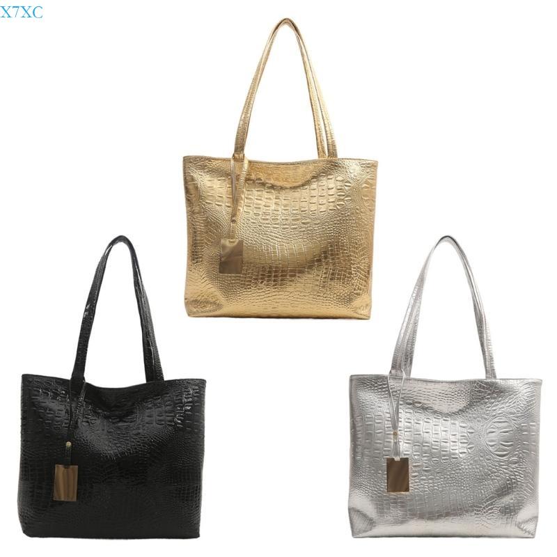 X7XC Women Casual Shoulder Bag - Leather Work Duffle recension och pris