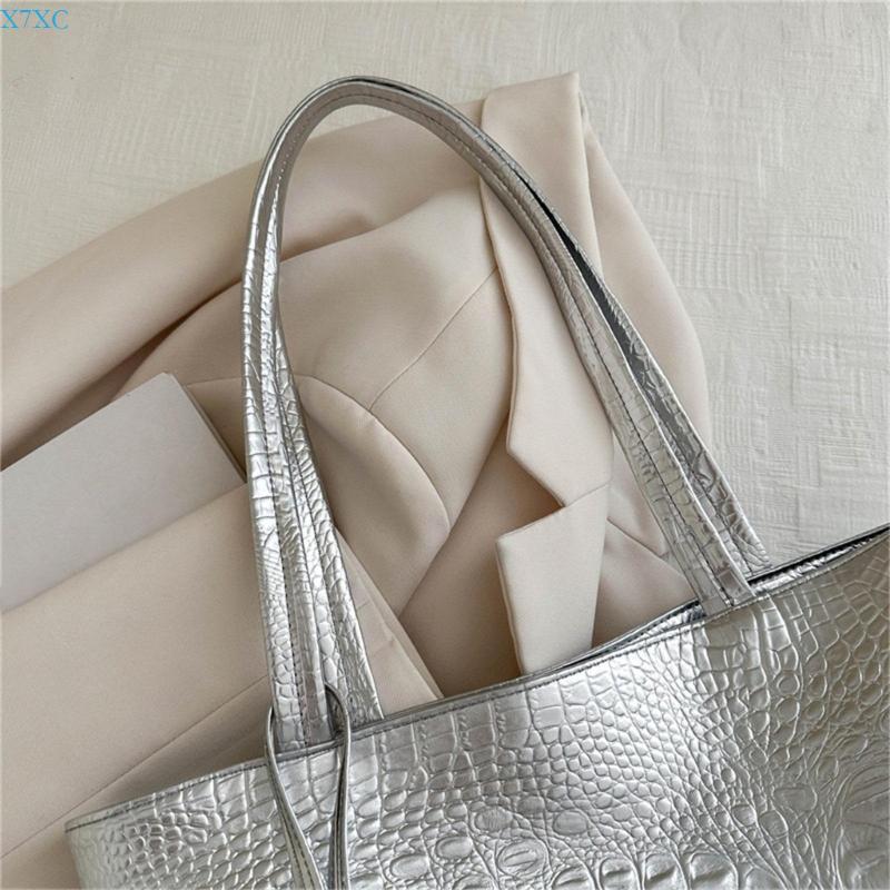 X7XC Women Casual Shoulder Bag - Leather Work Duffle recension och pris