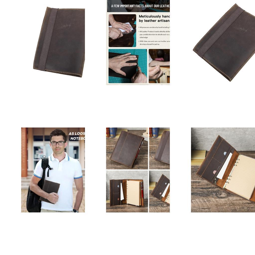 Journal Cover with Genuine Lea - Leather Work Diary Covers recension och pris