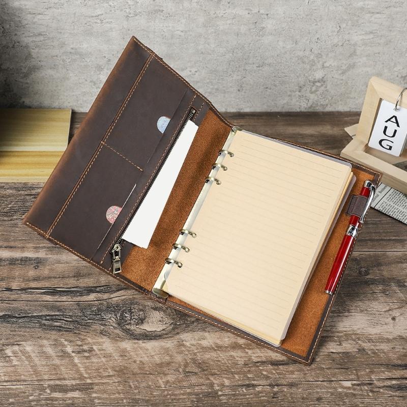 Journal Cover with Genuine Lea - Leather Work Diary Covers recension och pris