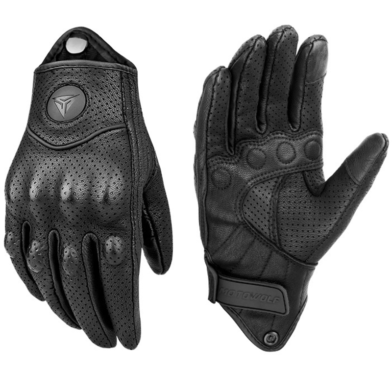 Motorcycle Gloves Men Women Mo - Leather Work Winter Gloves recension och pris