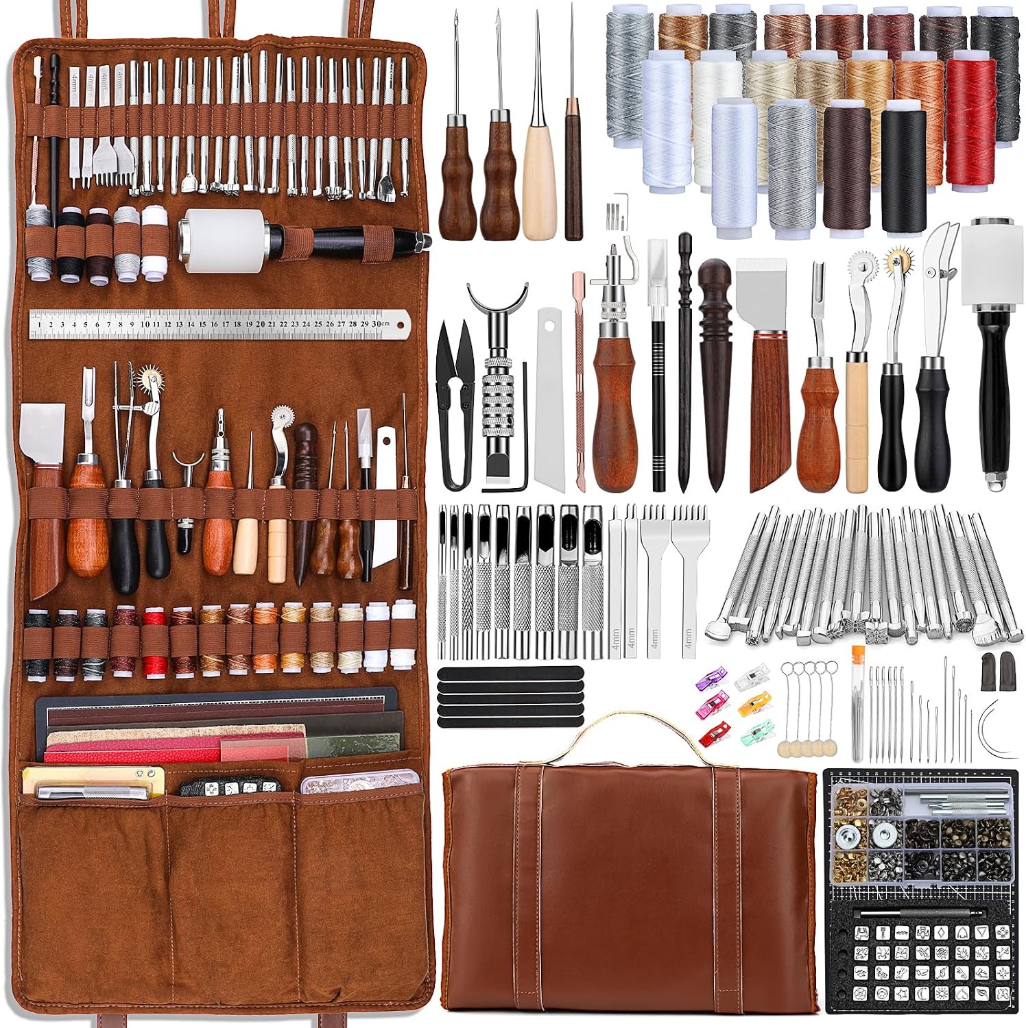 Leather Tooling Kit Leather Cr - For Leather Work recension och pris
