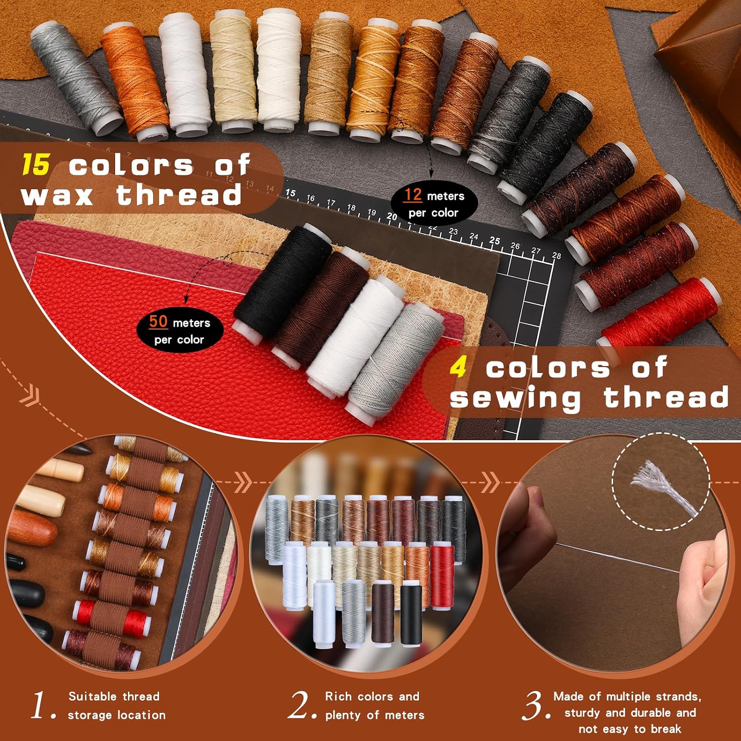 Leather Tooling Kit Leather Cr - For Leather Work recension och pris