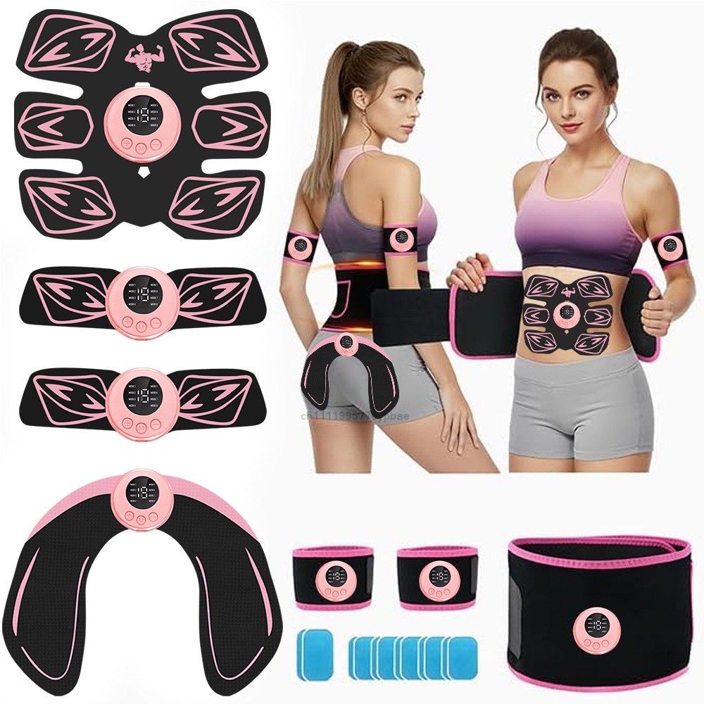 EMS Muscle Stimulator - Ab Tra - Leather Workout Belt recension och pris