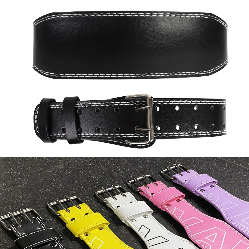 UV Leather Weight Lifting Belt - Leather Workout Belt recension och pris