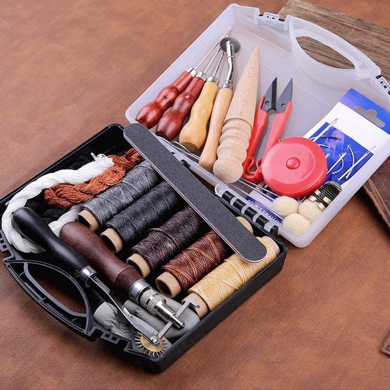 DIY Leather Craft Hand Sewing  - Leatherwork Thread recension och pris
