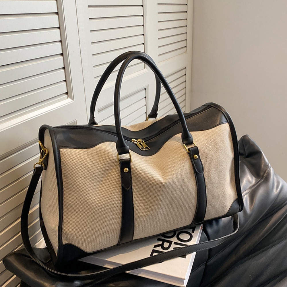 2026 Vintage Canvas & PU Leath - Leather Work Duffle recension och pris