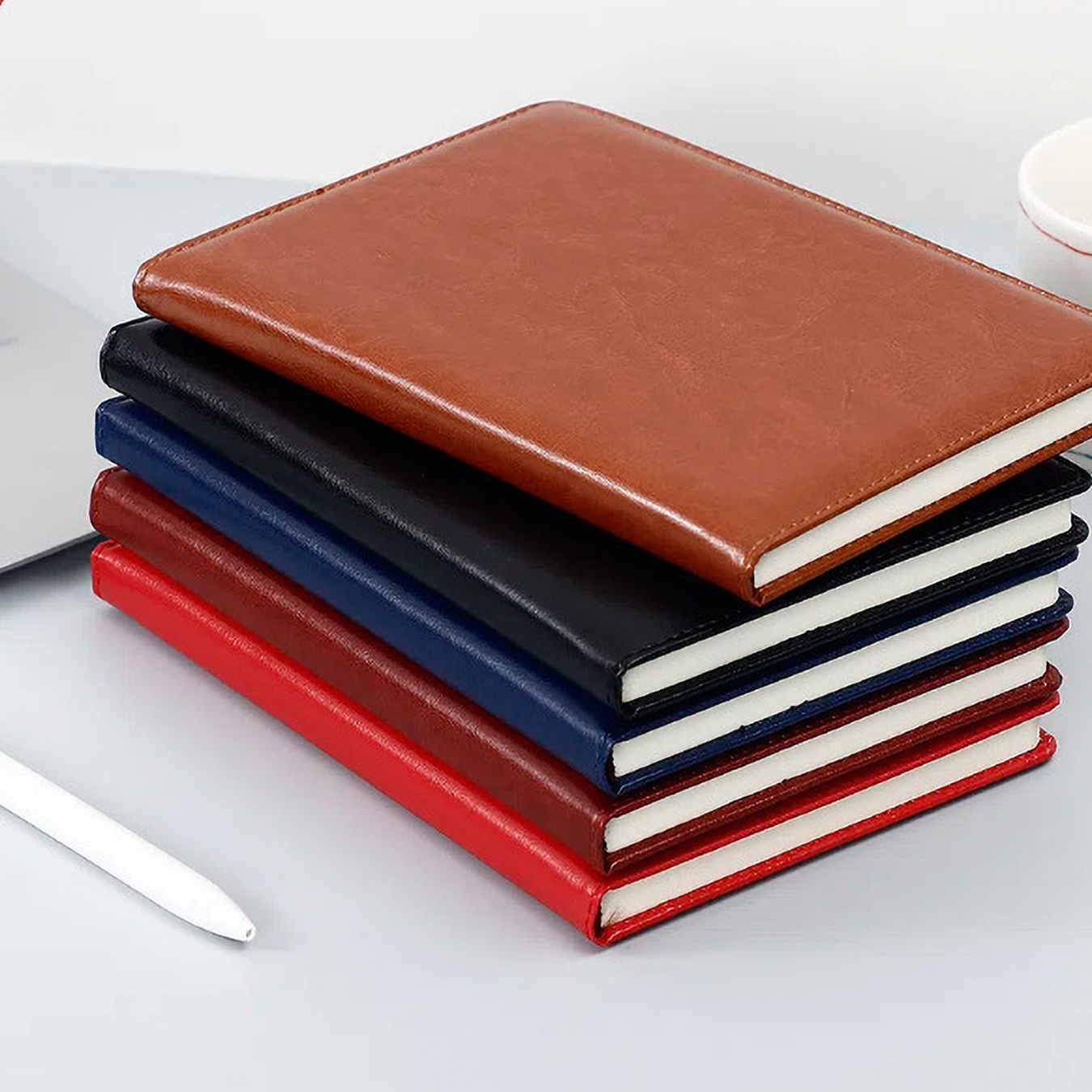 Lifelike Otter Animal PU Leath - Leather Work Diary Covers recension och pris