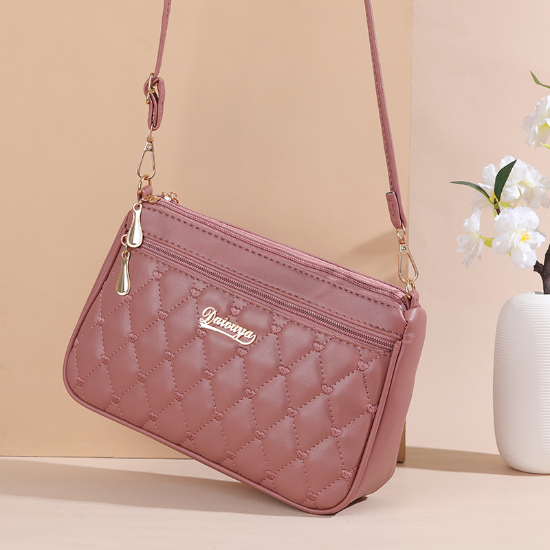 PU Leather Crossbody Bags Zipp - Leatherwork Thread recension och pris