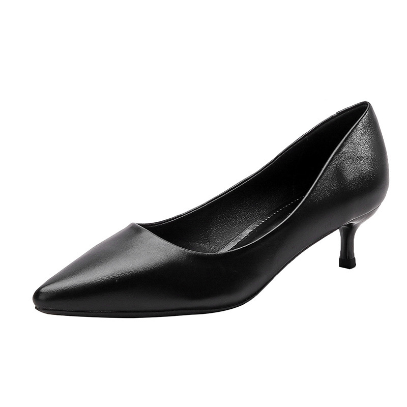 High-heeled women's slim heel  - Leatherwork In French recension och pris