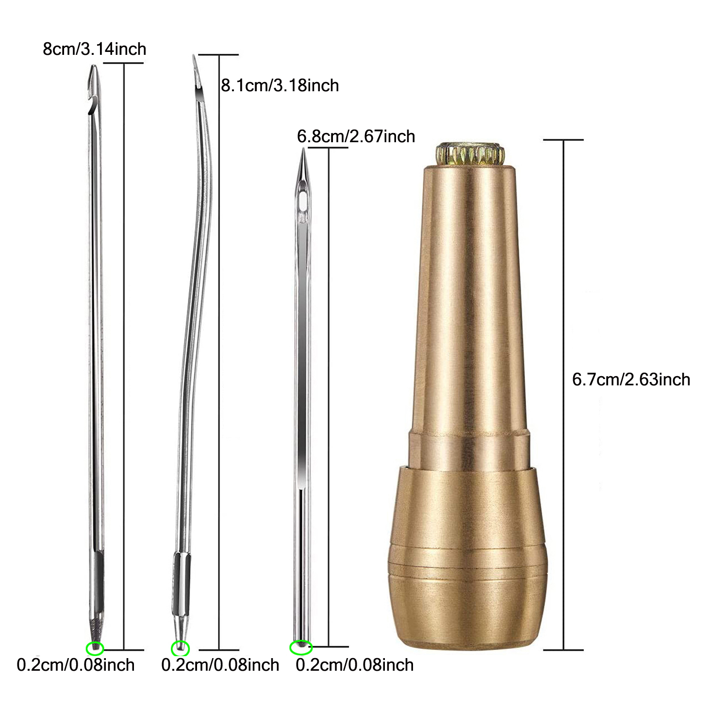 Leather Sewing Kit DIY Leather - Leatherwork Thread recension och pris