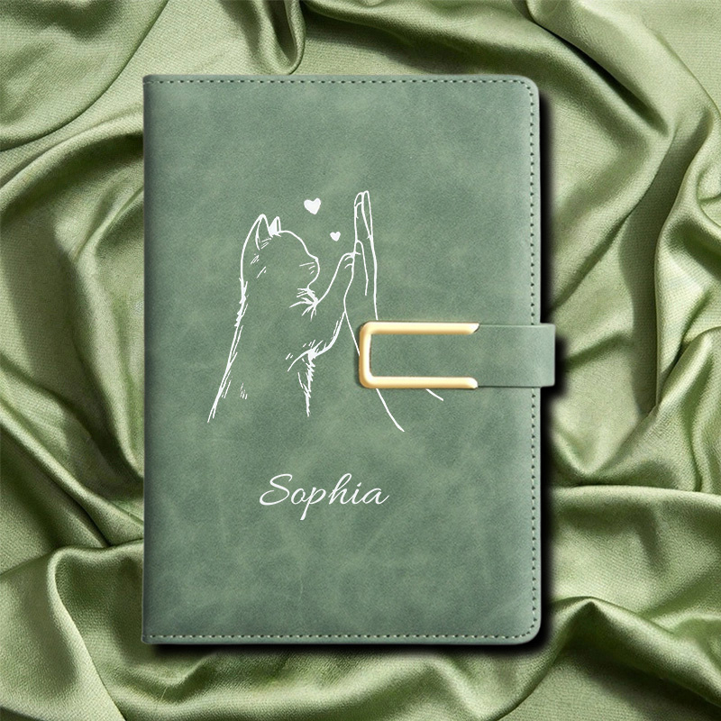 Custom Faux Leather Notebook w - Leather Work Diary Covers recension och pris