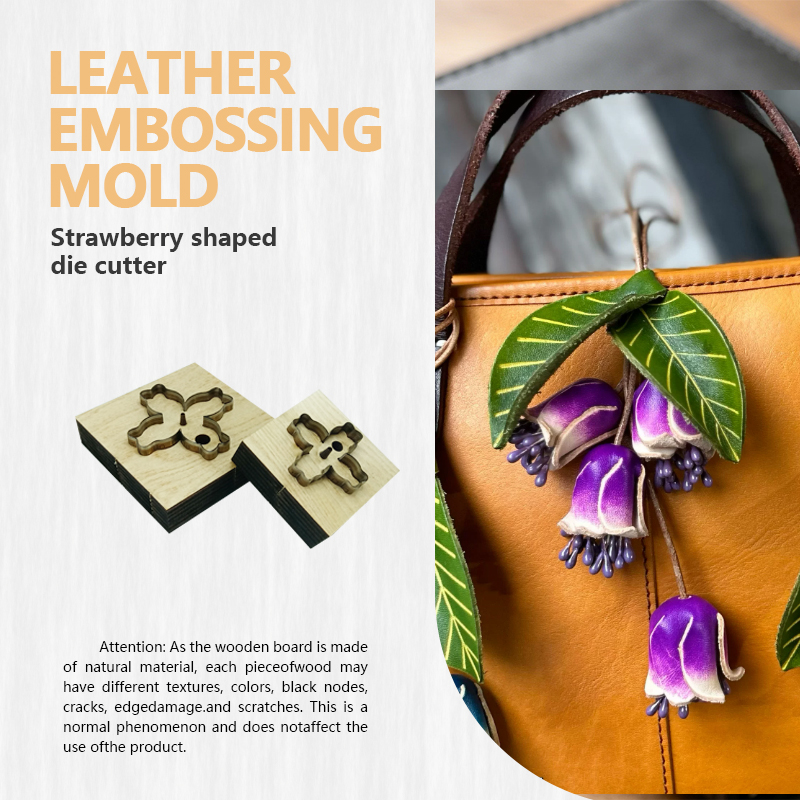 Large And Small Bell Flower Le - Leatherwork Knives recension och pris