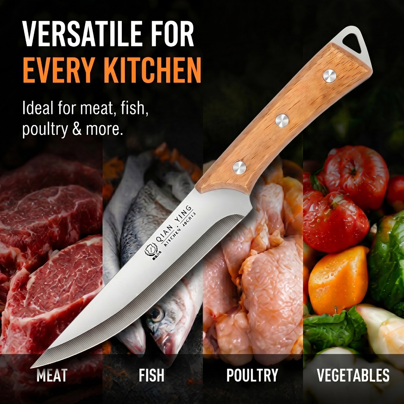 High-end 2-Piece Boning Knife  - Leatherwork Knives recension och pris