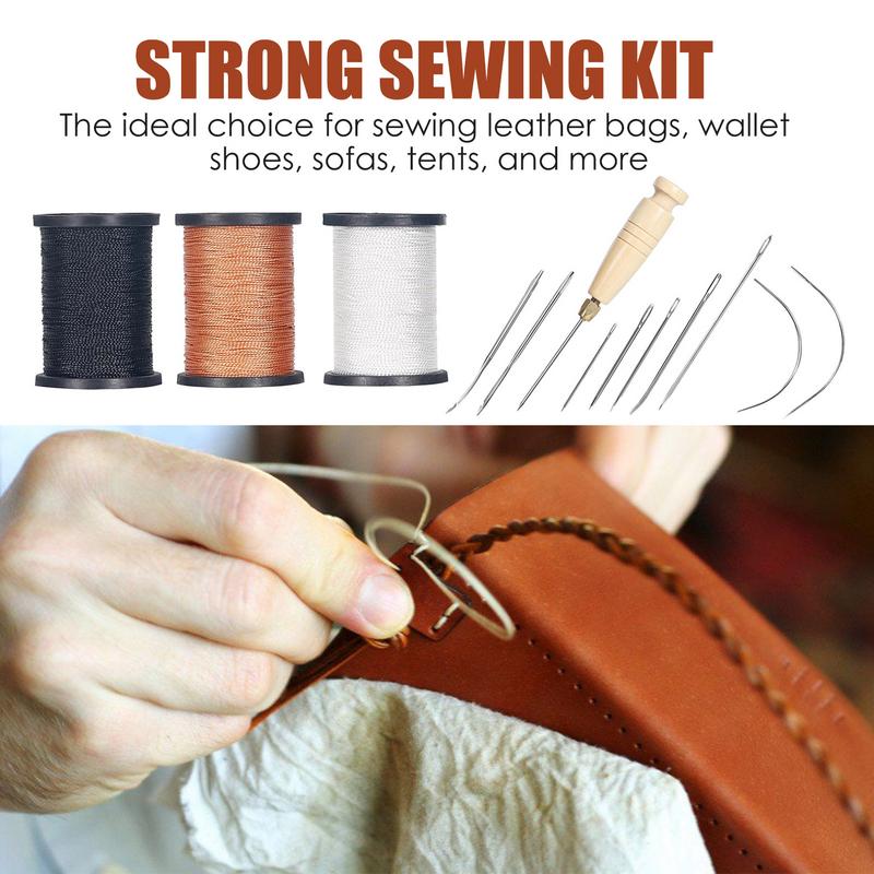 Leather Stitching Kit Heavy Du - Leatherwork Thread recension och pris