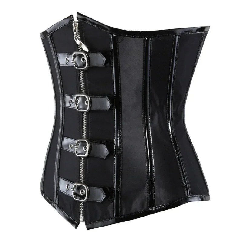 Waist Trainer Gothic Underbust - Leather Workout Belt recension och pris
