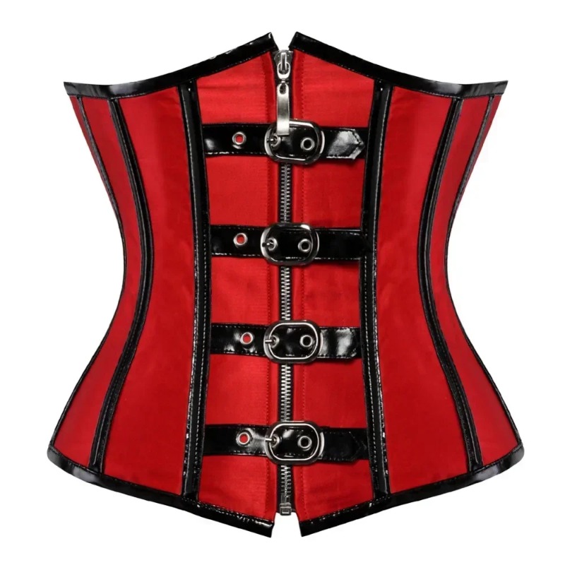Waist Trainer Gothic Underbust - Leather Workout Belt recension och pris