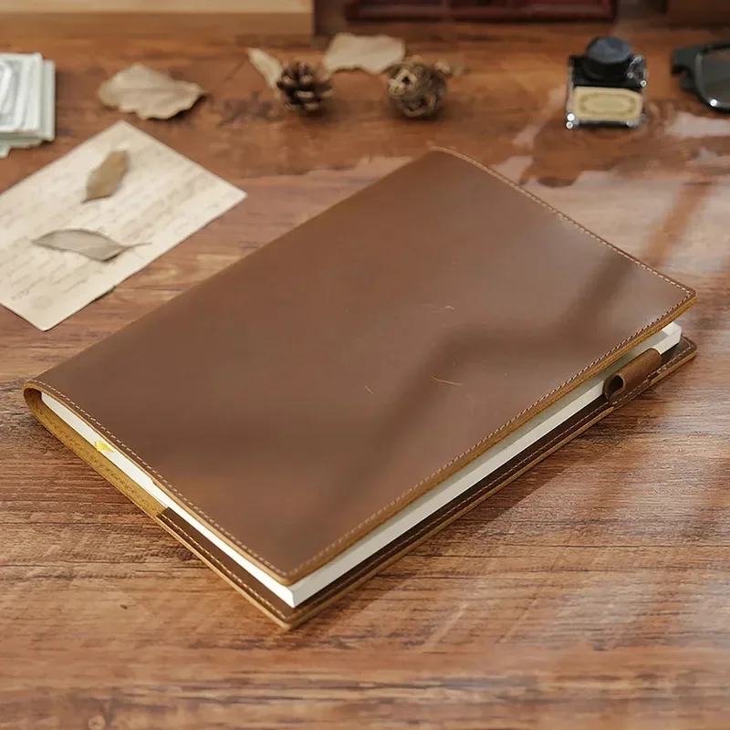 New Vintage Leather B5 Journal - Leather Work Diary Covers recension och pris