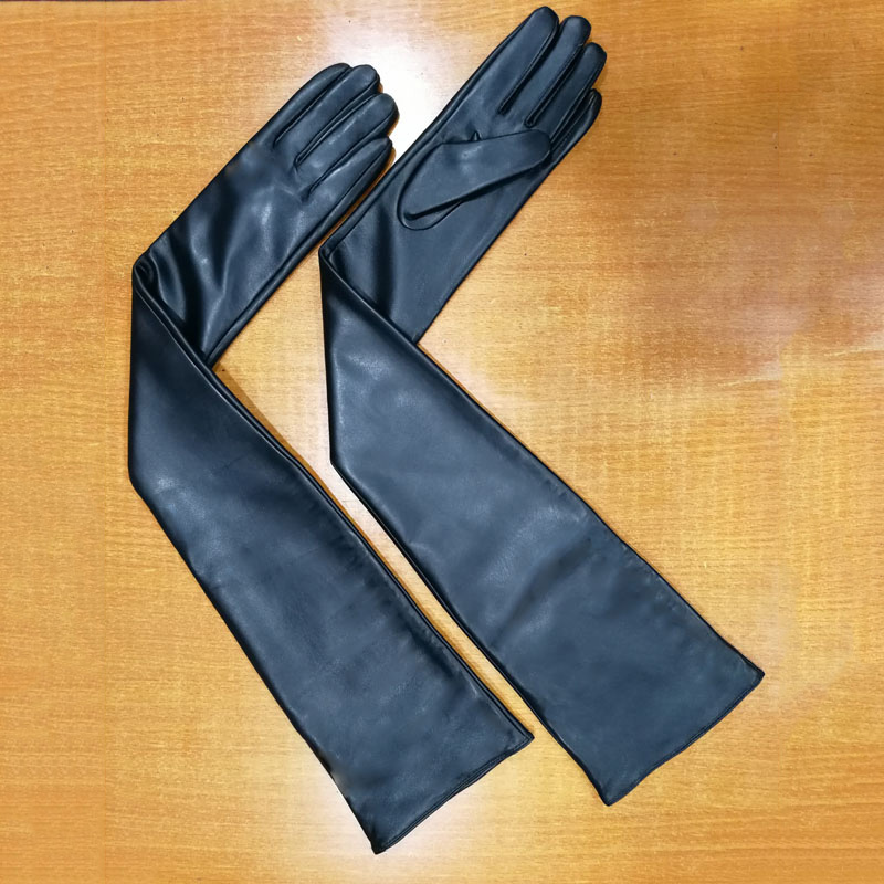 Women's Long Sheepskin Gloves  - Leather Work Winter Gloves recension och pris