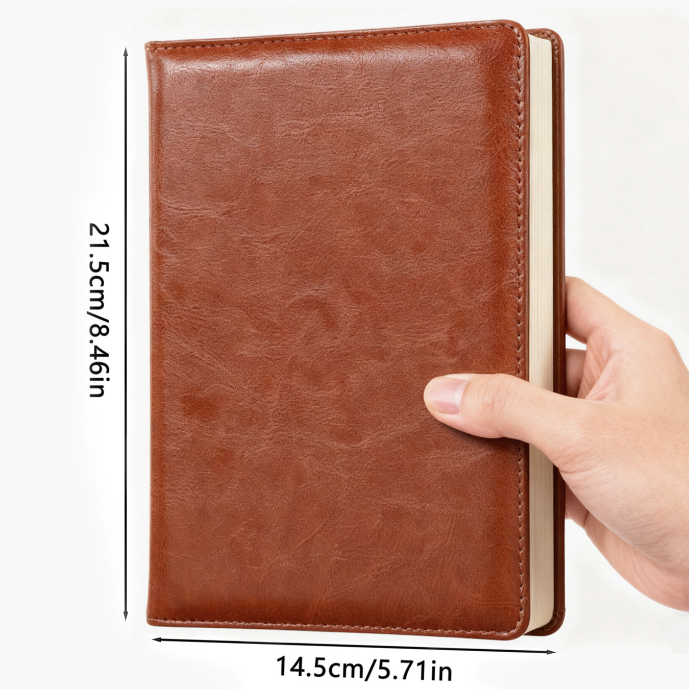 Watercolor Music Symbol Leathe - Leather Work Diary Covers recension och pris