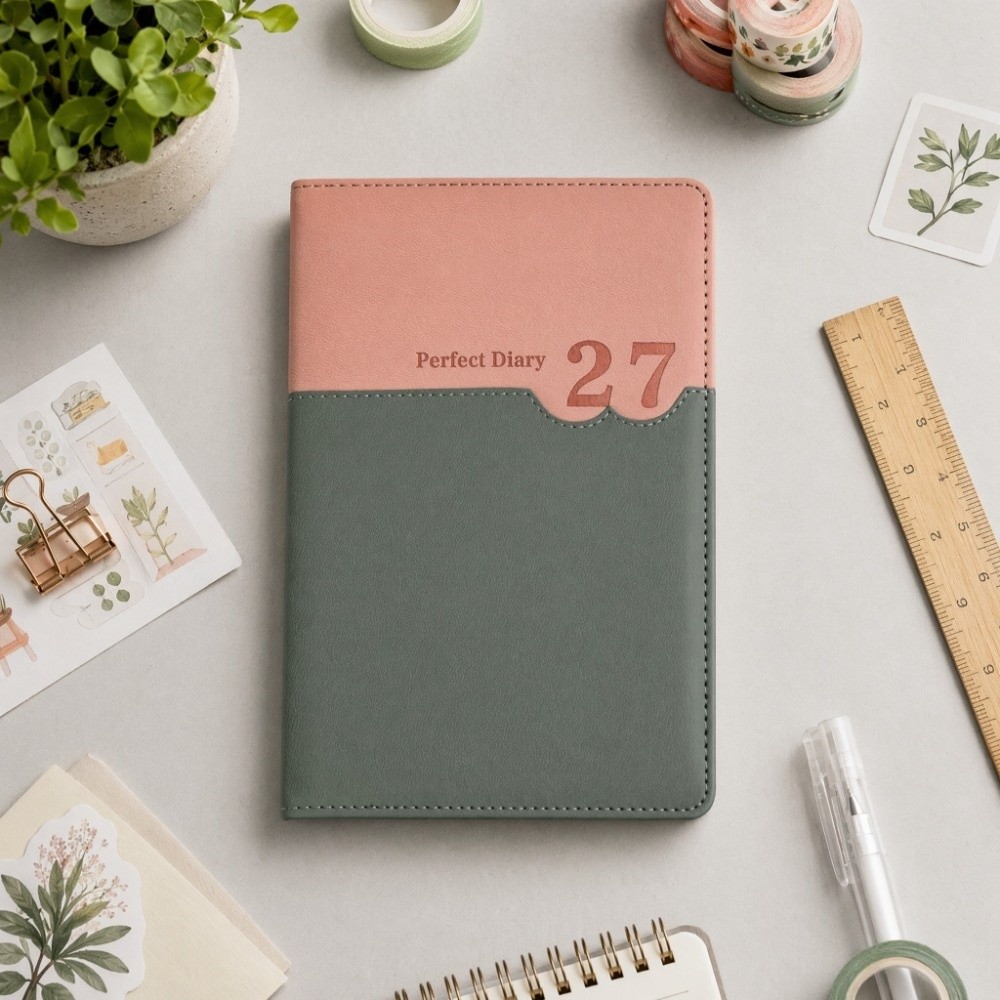 Office Work Planner 2027 Sched - Leather Work Diary Covers recension och pris
