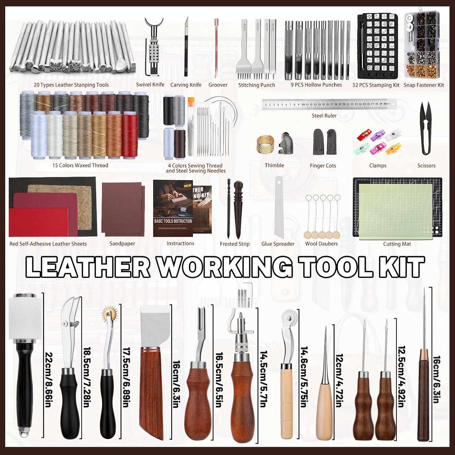 Leather Working Kit, Leather W - For Leather Work recension och pris