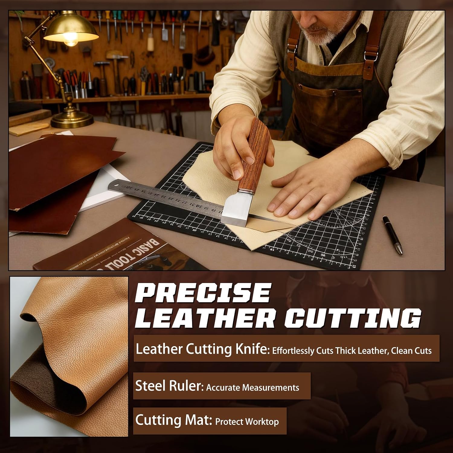 Leather Working Kit, Leather W - For Leather Work recension och pris