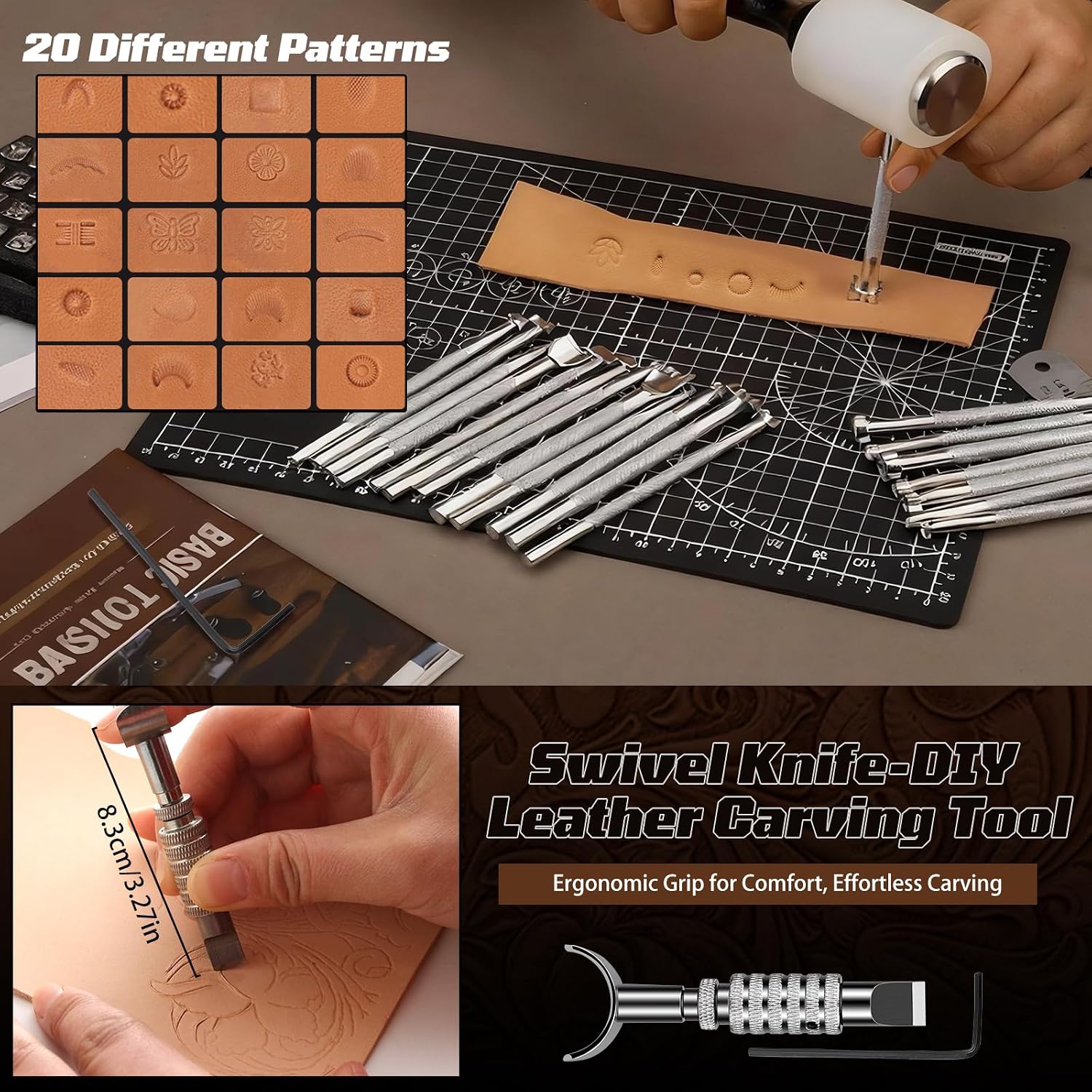 Leather Working Kit, Leather W - For Leather Work recension och pris
