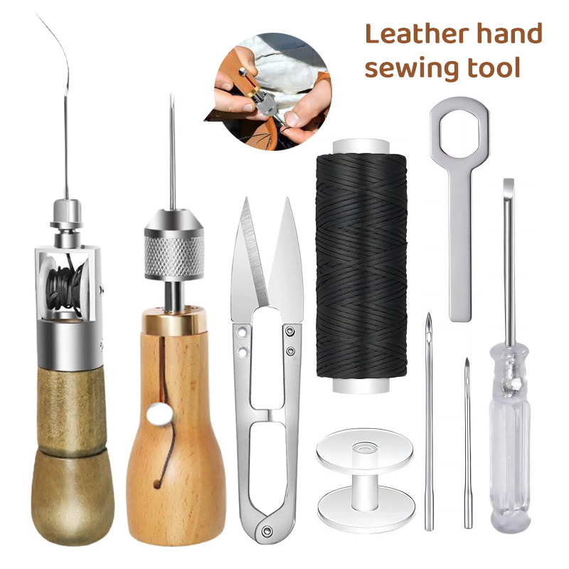 8pcs/set DIY Leather Sewing Th - Leatherwork Thread recension och pris