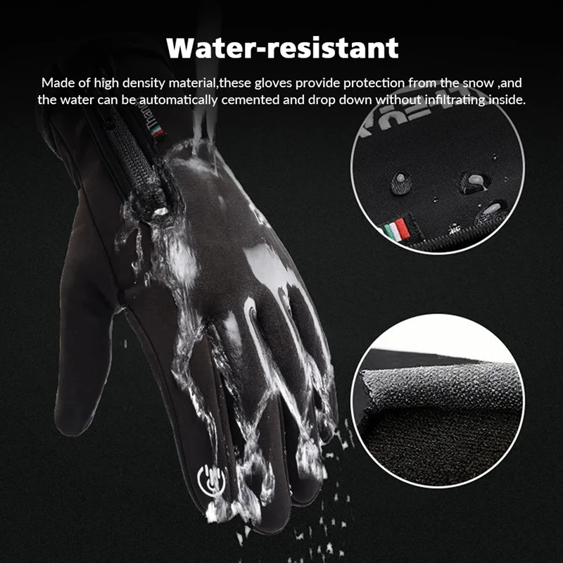 Winter Gloves -40 ℃ Waterproof - Leather Work Winter Gloves recension och pris