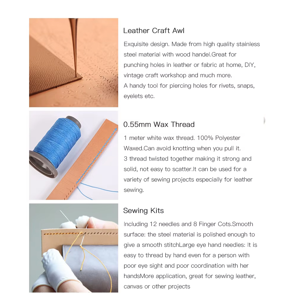 WUTA Professional Leather Craf - Leatherwork Thread recension och pris